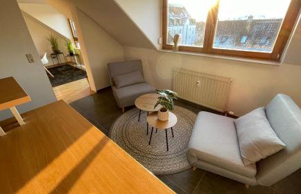 Feinzeit Lofty Luna - 3 SZ, 2 Bäder, 6 Gäste, Parkplatz, Ruhe & Komfort - Photo 2