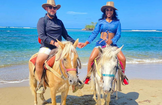 Paseo a caballo por la playa de Puerto Plata - Foto 2