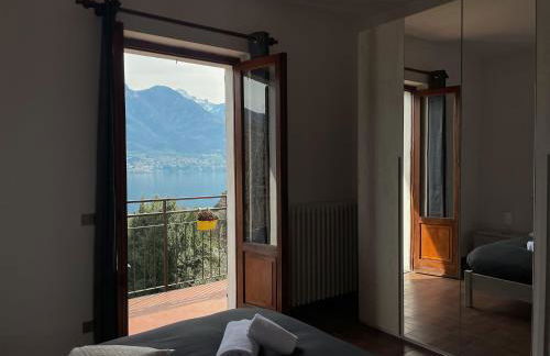 Appartamento Tivano, balcone con vista lago - Foto 15