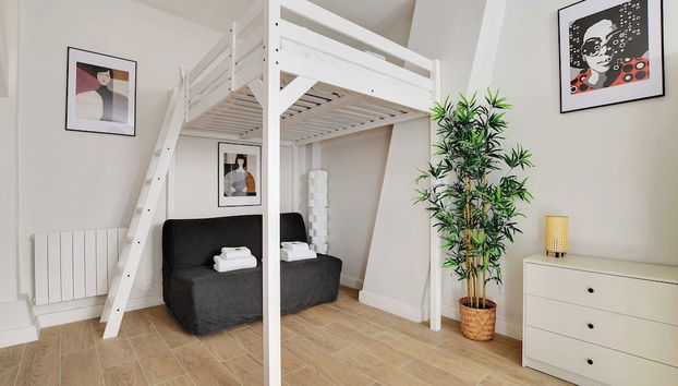 Intimate Studio - 4P - Canal St Martin - Foto 2, Habitación