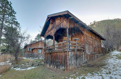 Rustic Log Cabin with Studio about 5 Mi to Pikes Peak! - Foto 33
