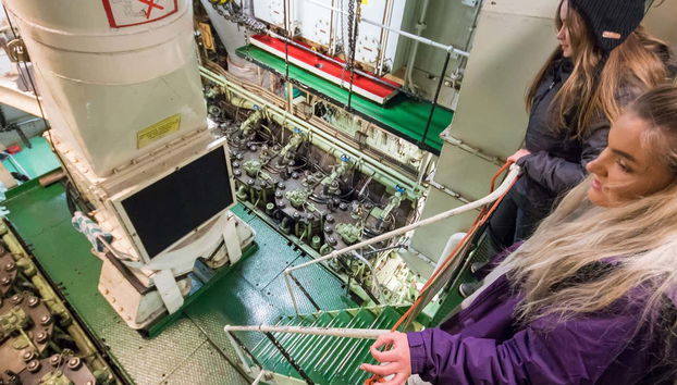 Learn all about the ship on the tour