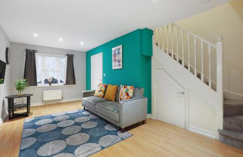 Comfortable stylish Townhouse in Ashford sleeps 5 Netflix 2 Parking spaces Perfect for Contractors and Families - Foto 7