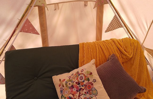 6m Emperor Tent, Near Whitby, With log Burner - Foto 18