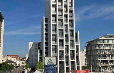 Basel-Tram 8-Tristate-Bridge-Riverview - Foto 54