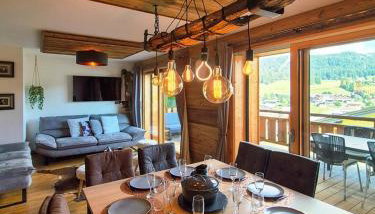 NEW ! HOLY COW - LES GETS - Proche pistes et centre - Souplex Design 4 chambres - 10 personnes - Idéal 8 personnes - Foto 4