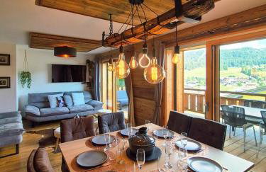 NEW ! HOLY COW - LES GETS - Proche pistes et centre - Souplex Design 4 chambres - 10 personnes - Idéal 8 personnes - Foto 4