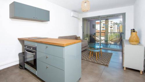 Studio Port Golfe-Juan Parking Wifi Climatisation Terrasse - Foto 2, Other