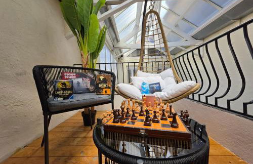 Loft Art Déco Terrasse Verrière Clim Lit king size - Foto 26