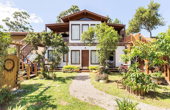 Refúgio Na Praia Guarda Do Embaú - SC - Foto 61