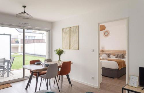 Douce Escale - Avec terrasse proche gare de St Malo - Photo 10