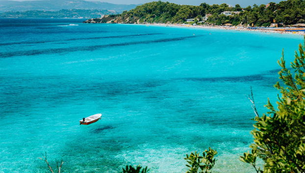 Tour de caiaque por Argostoli - Foto 5, Vista da baía de Makris Gialos