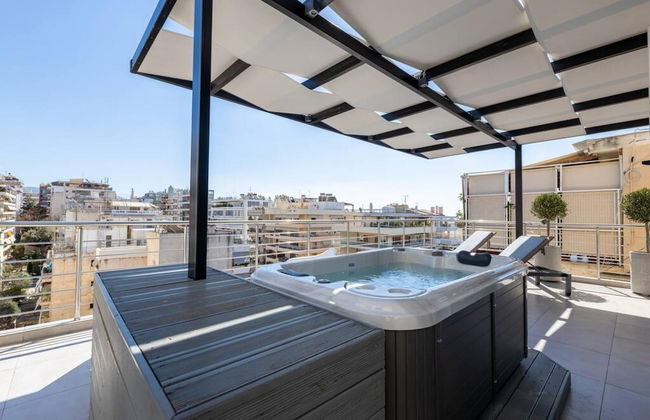 Jacuzzi Lux Penthouse P Faliro - Foto 10