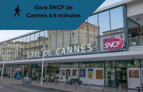 FRGK Victoria 4 Central Cannes 1BR Terrace, AC & Ultra-Fast Wi-Fi - Photo 49