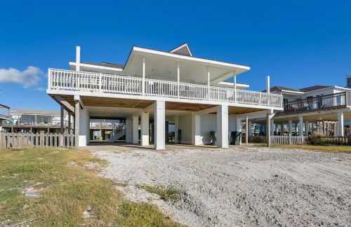 Oceanfront Home with Deck and Views in Galveston! - Foto 39