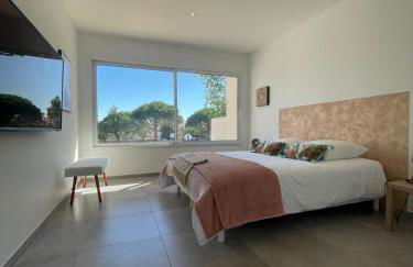 Villa design Cap dAgde piscine et plage - Foto 40