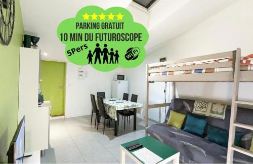 Appartement entier meublé à Beaumont proche Futuroscope et Poitiers Technopole - Foto 1