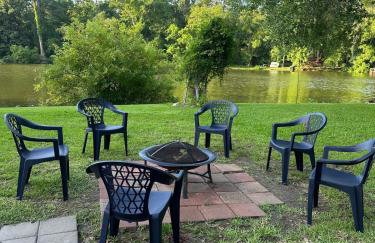 Private Lakefront Dock Firepit Yard Games - Foto 23