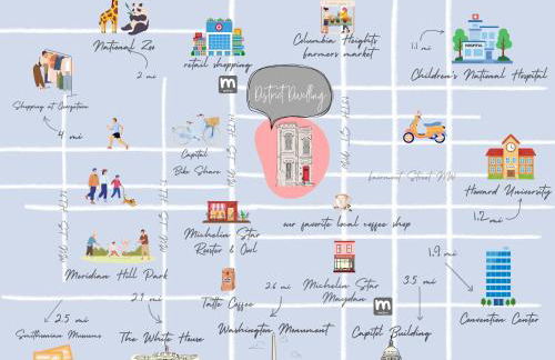 Luxury 3BR with Parking in Heart of DC - Steps to Metro - Foto 6