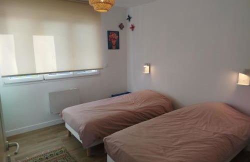 Les Amarres 6 pers Dunes et Mer Blériot plage - Foto 23