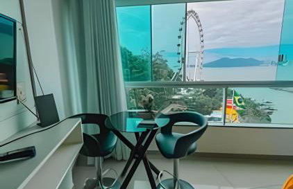 Loft vista panorâmica da Roda gigante e orla de BC - Foto 73