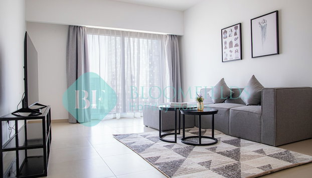 Bloomfields Fantastic 1BR in Gate Tower - Foto 4, Zona de estar
