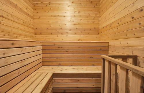 Log House Chalet, Volleyball field, Sauna, Hot Tub - Foto 13