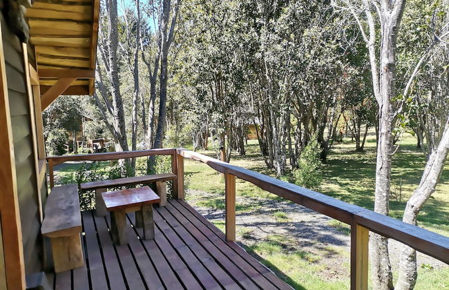 Wonderful Rustic Cabin 2, With Native Logs, on the Banks of the Trancura River - Foto 36