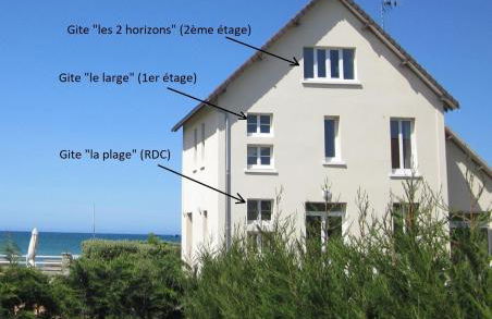 Gîtes en Normandie en FRONT DE MER à Asnelles , 3km d'Arromanches, 10km de Bayeux - Foto 1
