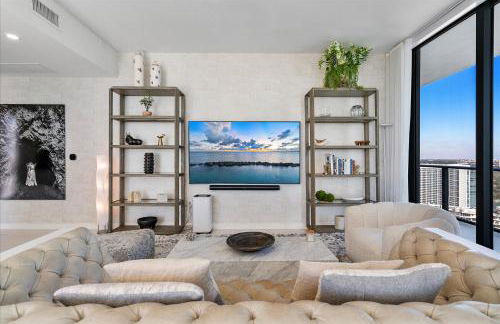 POSH Ocean View Penthouse - Heated Pool, Gym, Office! 10mins Beach - Foto 20