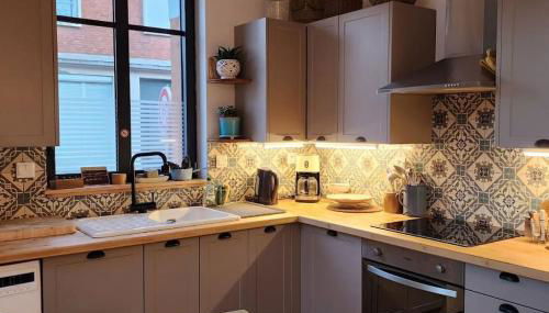 La Baigneuse maison avec jardinet et parking privé, à 200 m plage - Foto 3