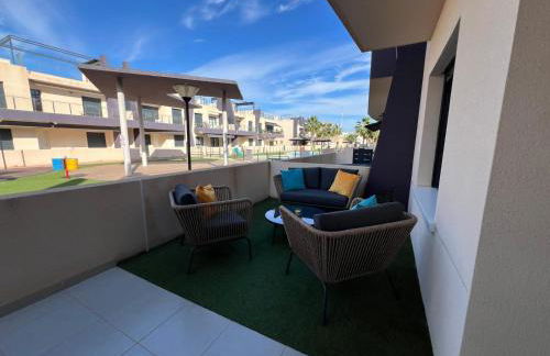 Beautiful Modern Apartment 200mts from Beach Torre Horadada - Foto 37