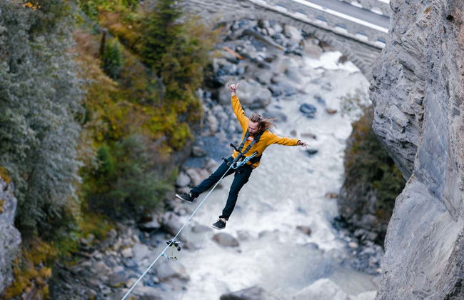 Canyon swing au Glacier Canyon - Photo 1