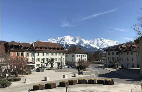 Duplex Sallanches - Terrasse, Centre & Parking by AlpenlySallanches - Foto 17