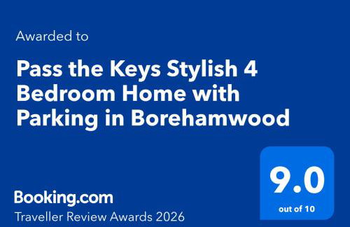 Pass the Keys Stylish 4 Bedroom Home with Parking in Borehamwood - Foto 5