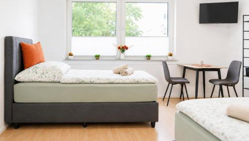ZecheLoft22 - CentrO, MoviePark, parken, Balkon, ruhige Lage - Foto 3, Garden view, towels, wardrobe, heating