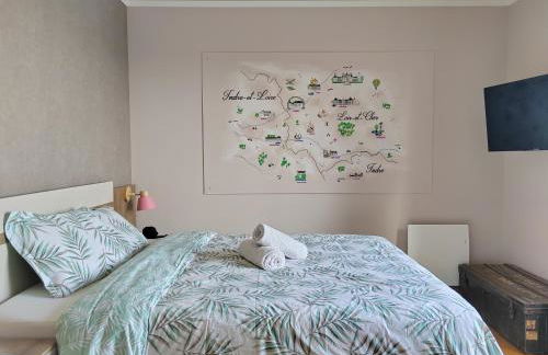 Gîte Belle vue au Gros Caillou, 13mn du Zoo de Beauval - Foto 5