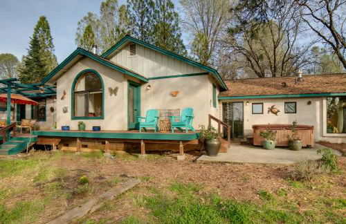 On 10 Acres! Serene Nevada City Retreat with Hot Tub - Foto 30