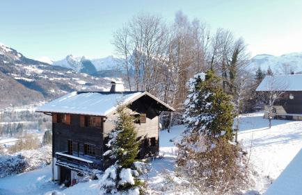 Chalet, vue sur la vallée, Domaine skiable Grand Massif - Foto 1