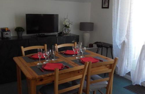 T2 DUPLEX - VUE MER - 150 m DE LA PLAGE - Foto 8