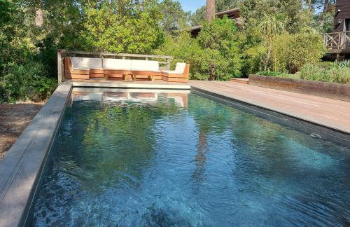 Maison au calme entre Océan et Lac, vue sur le golf, piscine chauffée, classée 4 étoiles - Foto 29