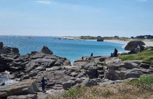 Maison de pêcheur BORD DE MER bois et pierre 6-8 pers - Foto 39
