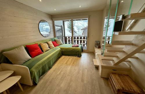 Duplex skis aux pieds centre village - 6 couchages - 2 salles de bain - Foto 10