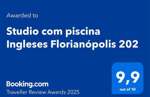 Studio com piscina Ingleses Florianópolis 202 - Foto 2