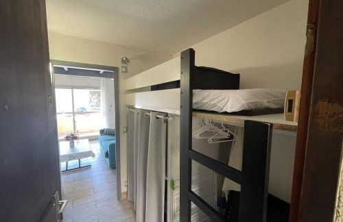 Studio 24m2 - parking - clim - piscine - mer à 100m - Foto 21