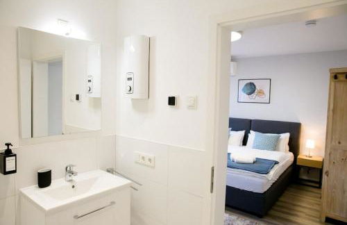 bonquartier - LUXAPT#1 Self Check-In mit Küche, Klimaanlage und Parkplatz - Foto 10