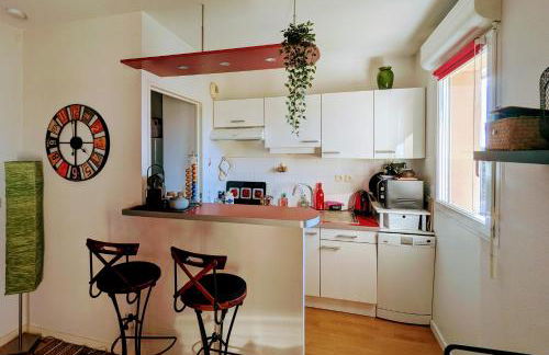 Refuge du pilote tout équipé au calme avec balcon - Foto 3