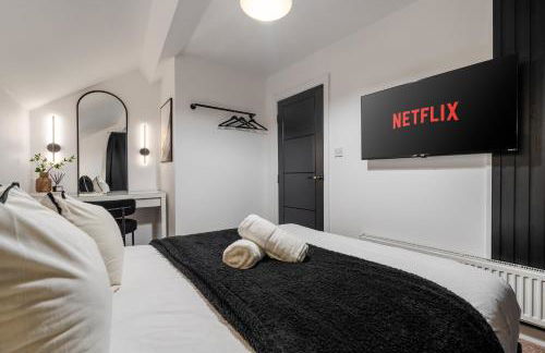 New Modern 2 Bedroom Central Apt Greater Manchester, Sleeps 5, Near Airport with Great Transport Links - Foto 23