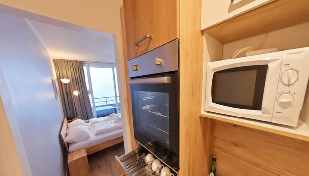 Appartement Serges mit Pool und Sauna in Freyung - Foto 4, Cozinha privada