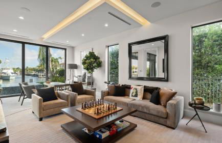 Waterfront Luxury Estate with Private Dock Lighthouse Point - Foto 60